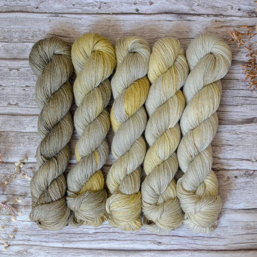 Fade set - SAND DUNES - merino linen ECO