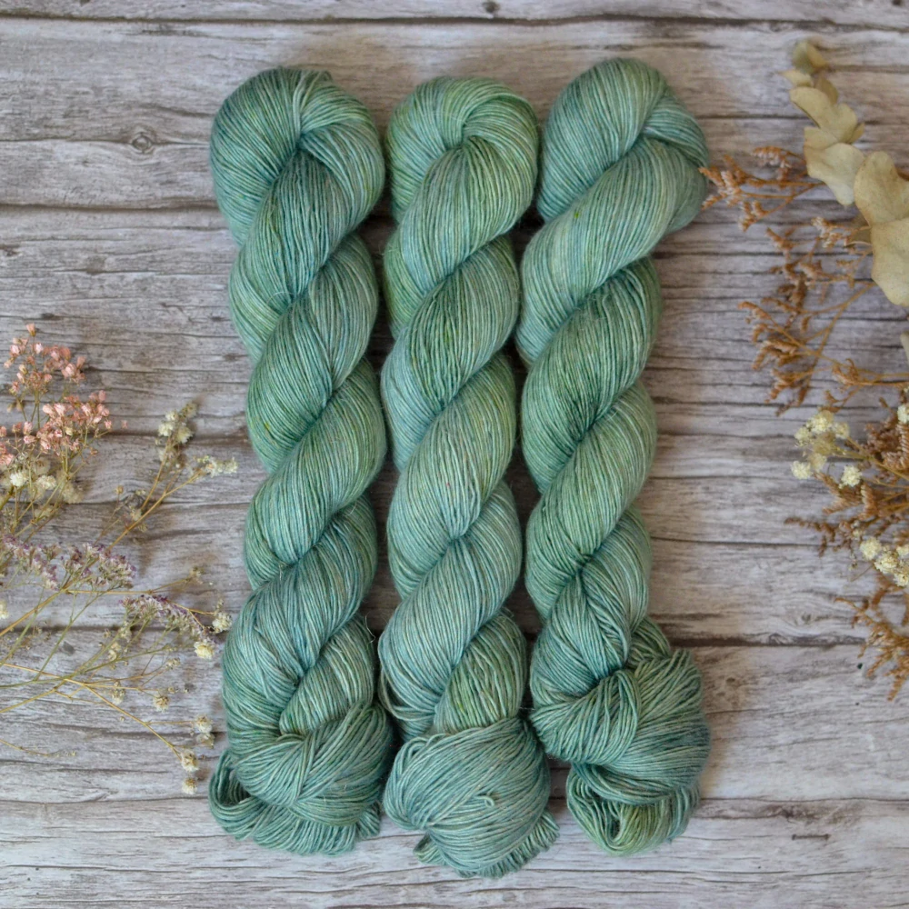 Merino Linen singles - Eucalyptus