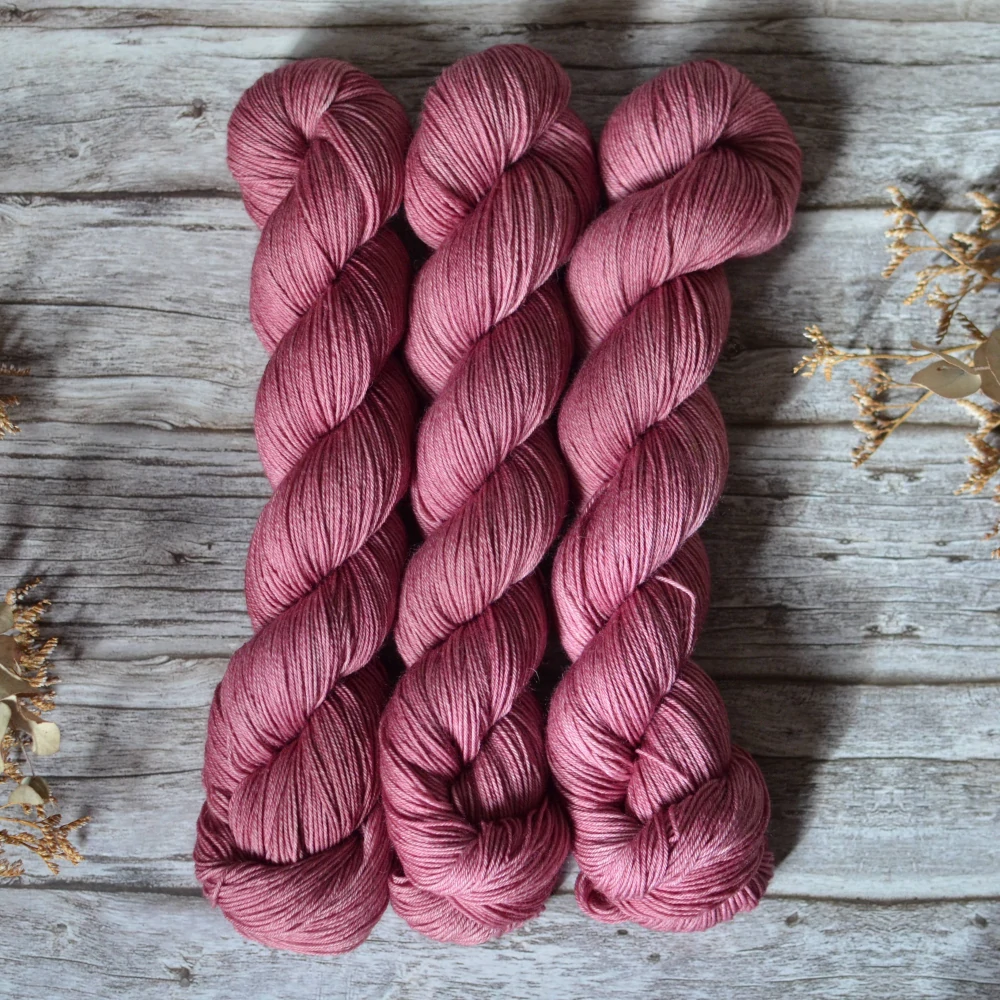 Merino fingering - Antique Rose