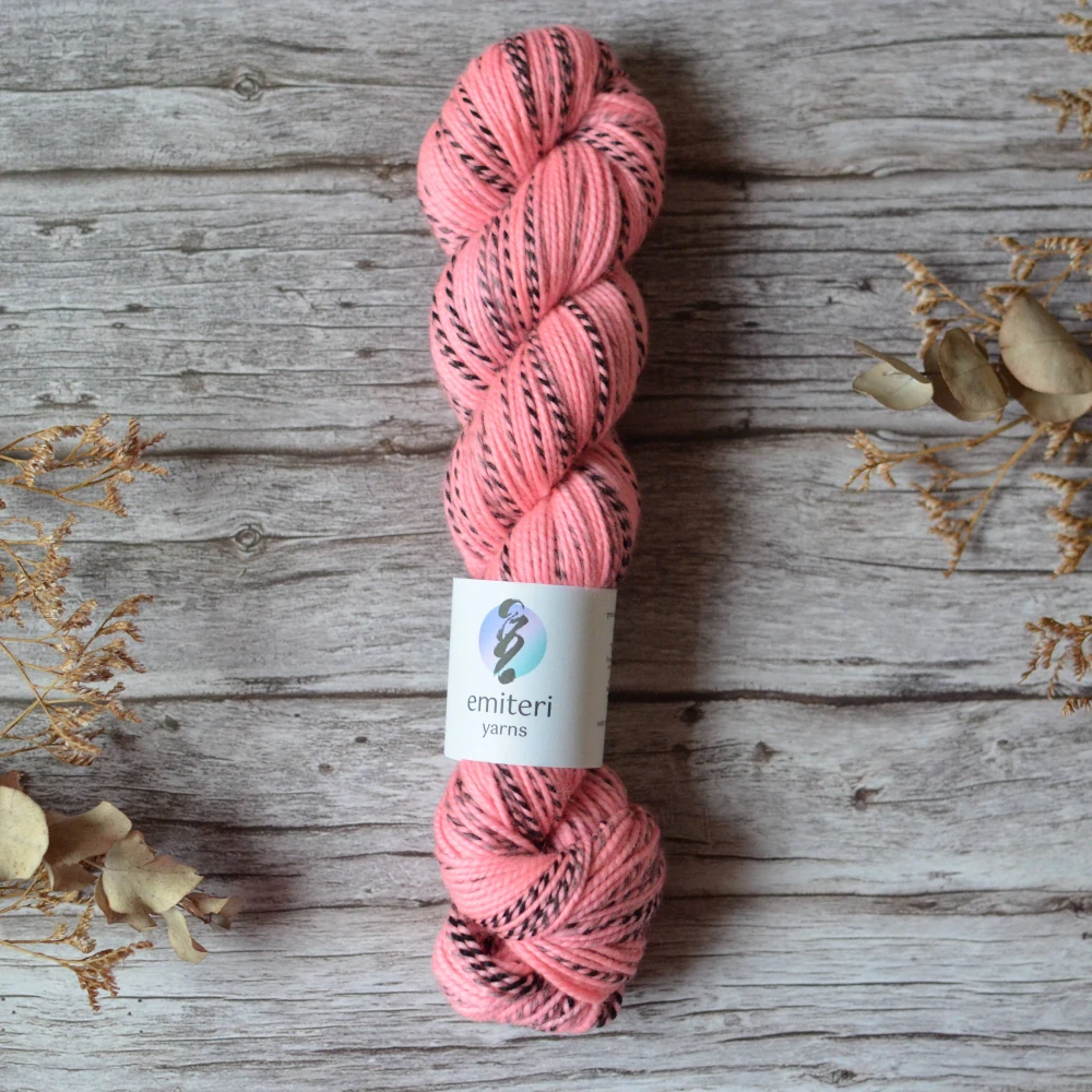 Zebra Sock DK - Bubblegum Pink