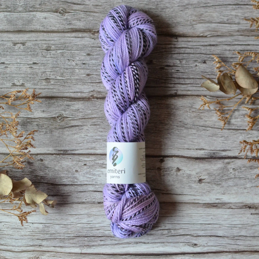 Zebra Sock DK - Lilac Pop