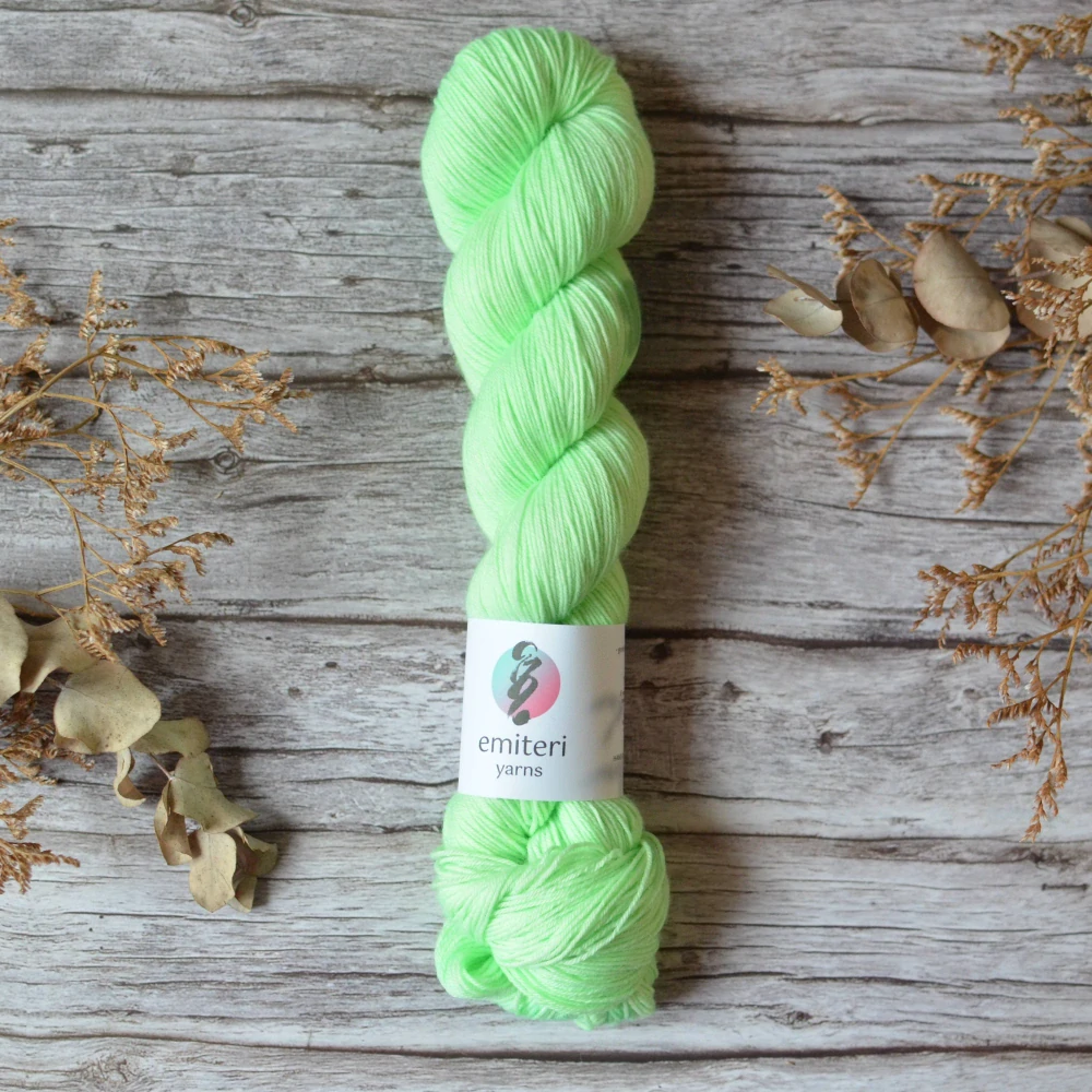 Platinum Sock - Mint Glow