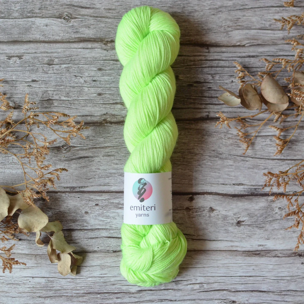 Platinum Sock - Neon Meadow