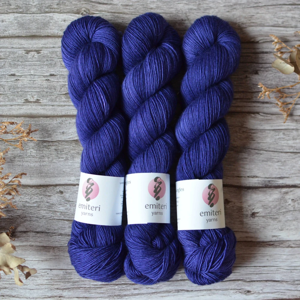 Merino singles - Blueberry Belly