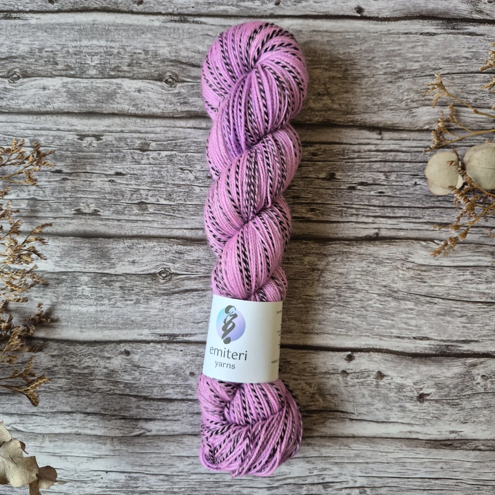 Zebra Sock - Cotton Candy