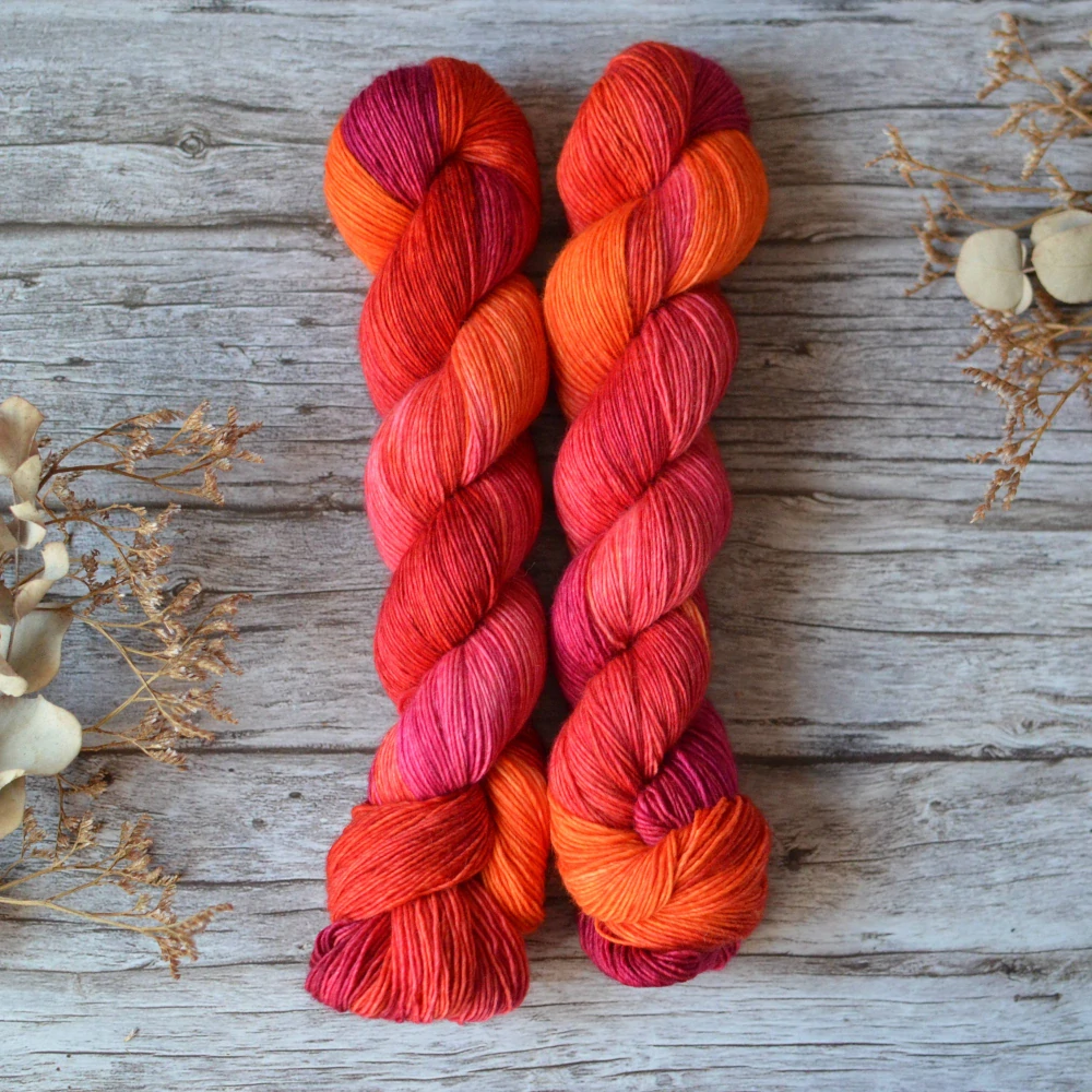 Merino singles - Radiant Coral