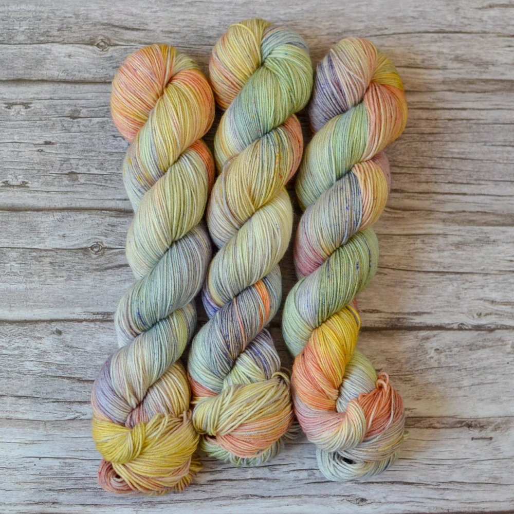 Merino fingering - Blooming Equinox