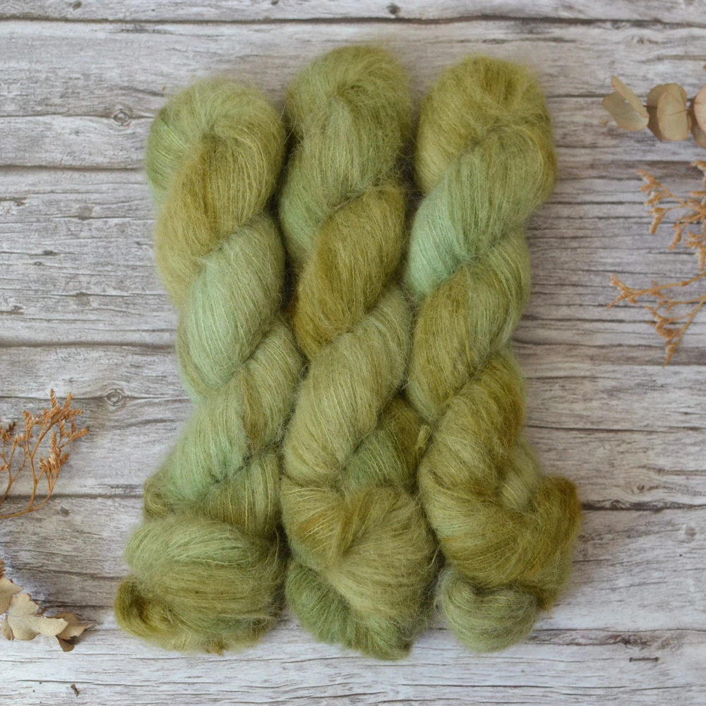 Suri Silk 400 - Olive Haze