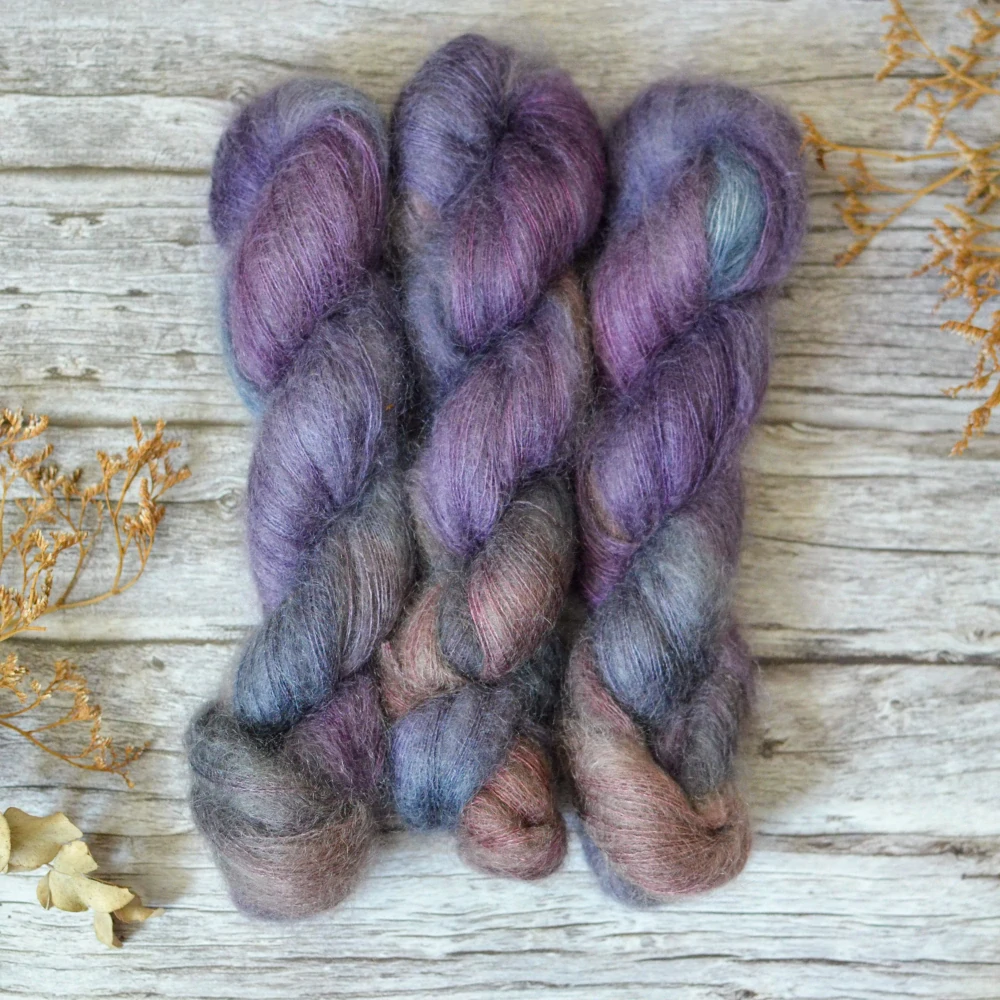 Mohair Silk - Heather Storm