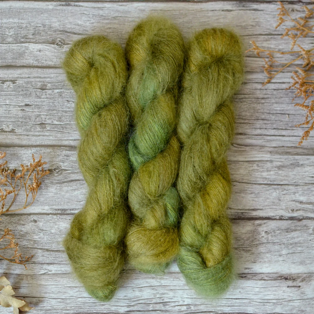 Mohair Silk - Bronze Moss
