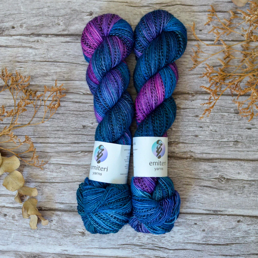 Zebra Sock - Peacock Pride
