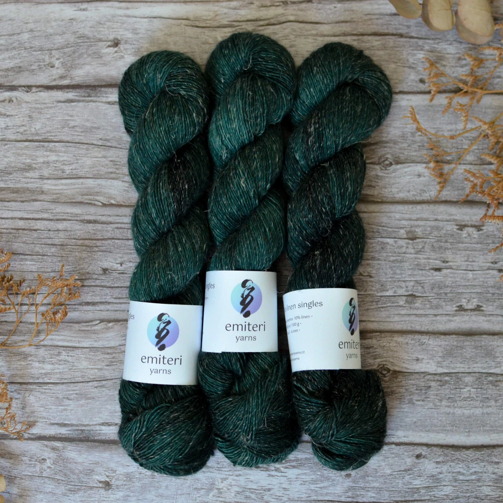 Merino Linen singles - Deep Forest