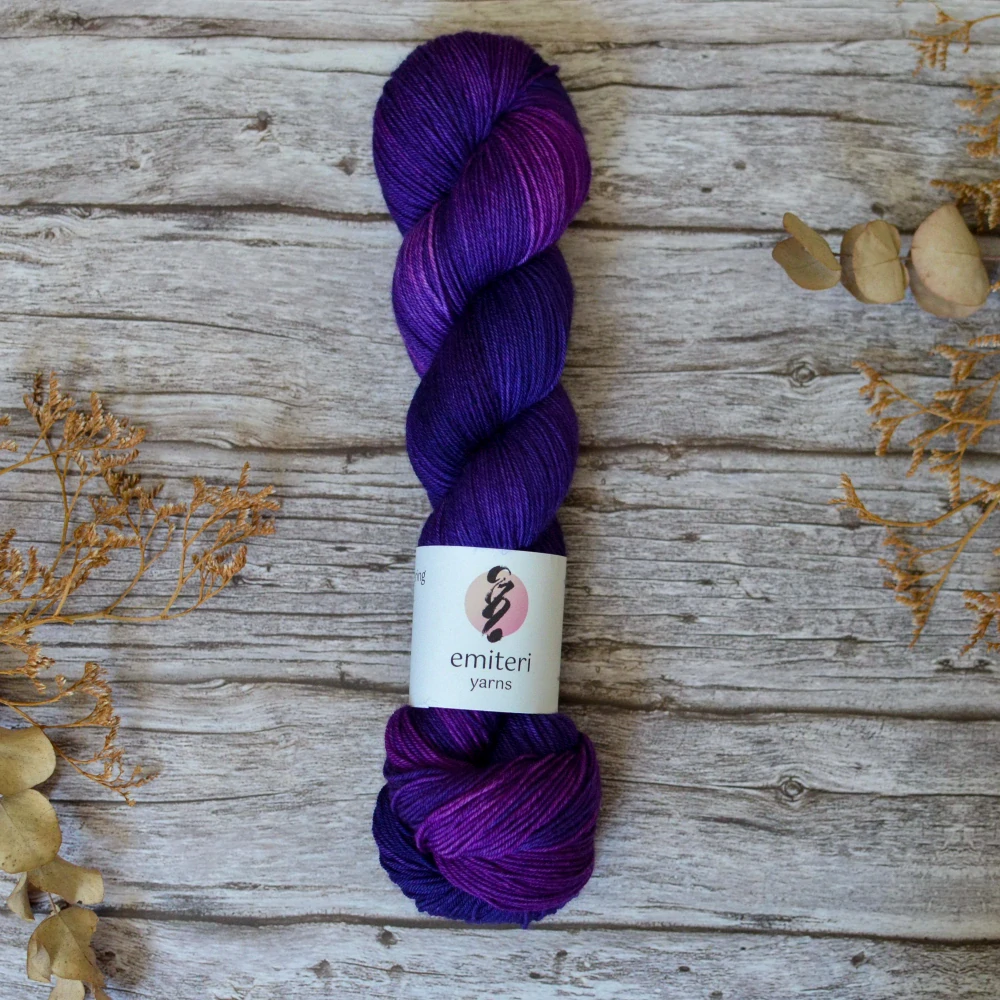 Merino fingering - Ultra Violet