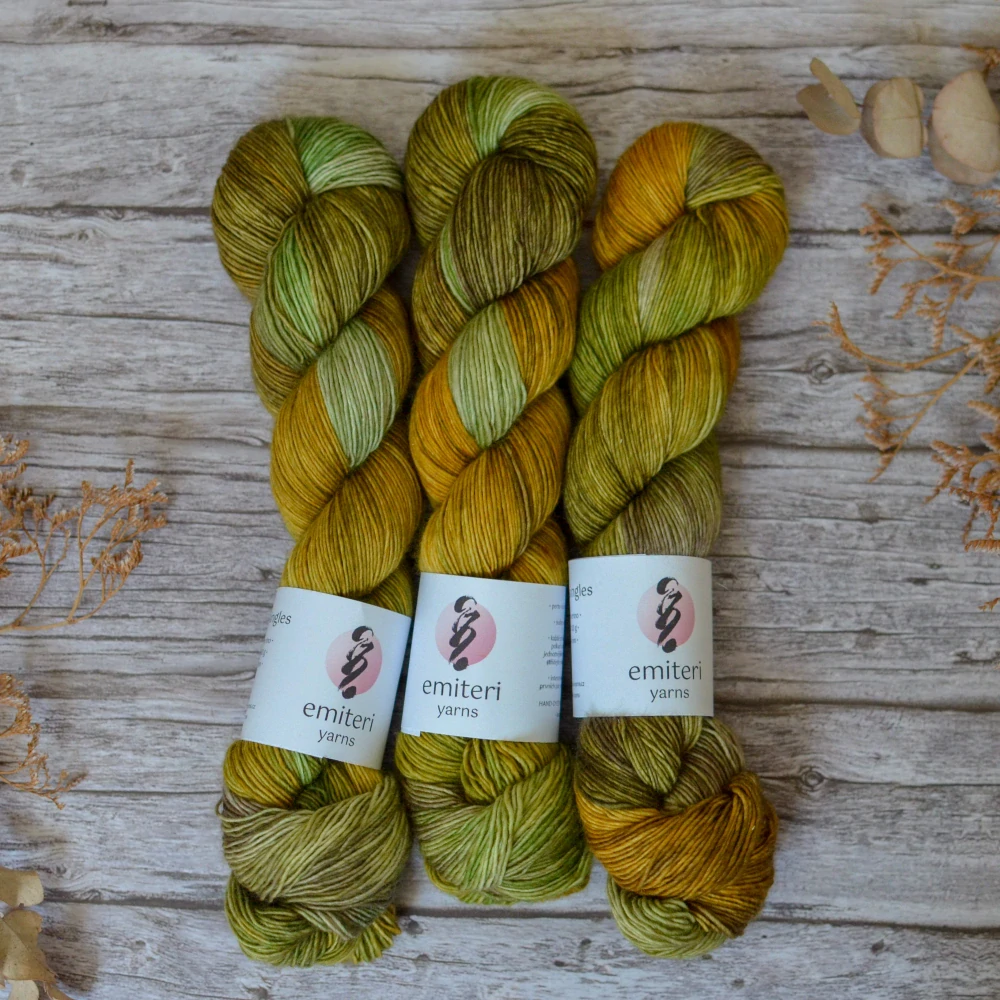 Merino singles - Bronze Moss