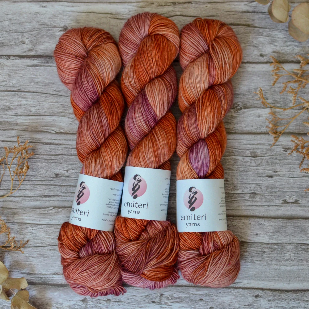 Merino singles - Kaolin Rose