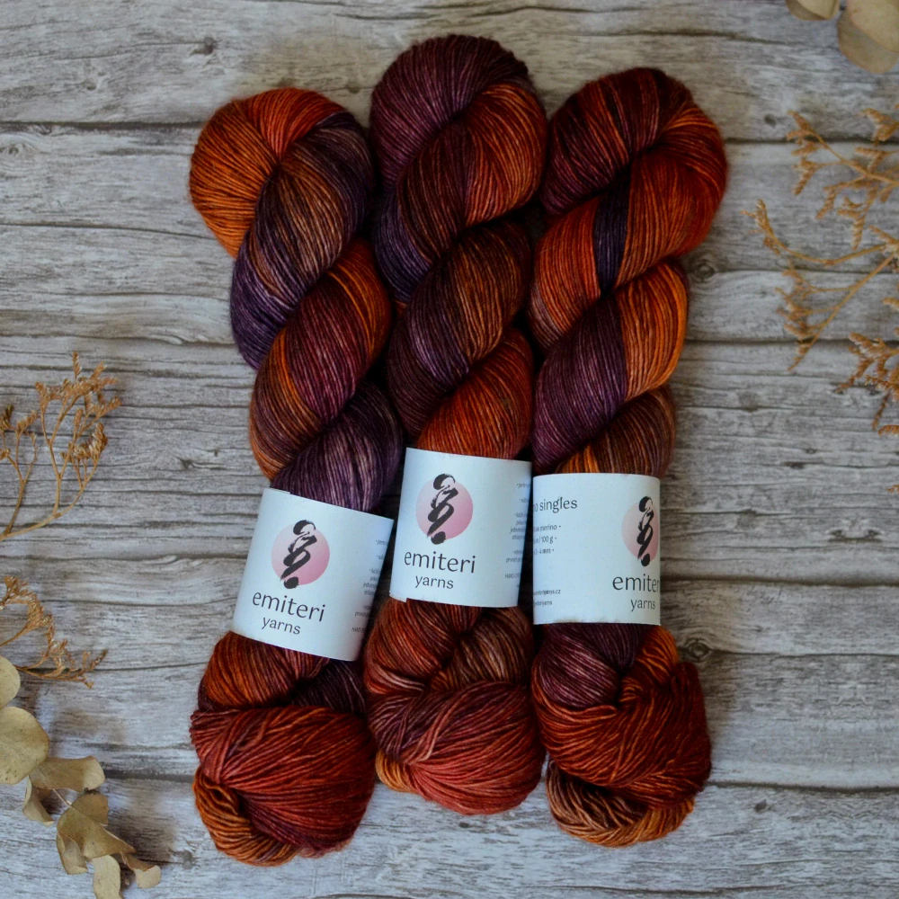 Merino singles - Ember Twilight