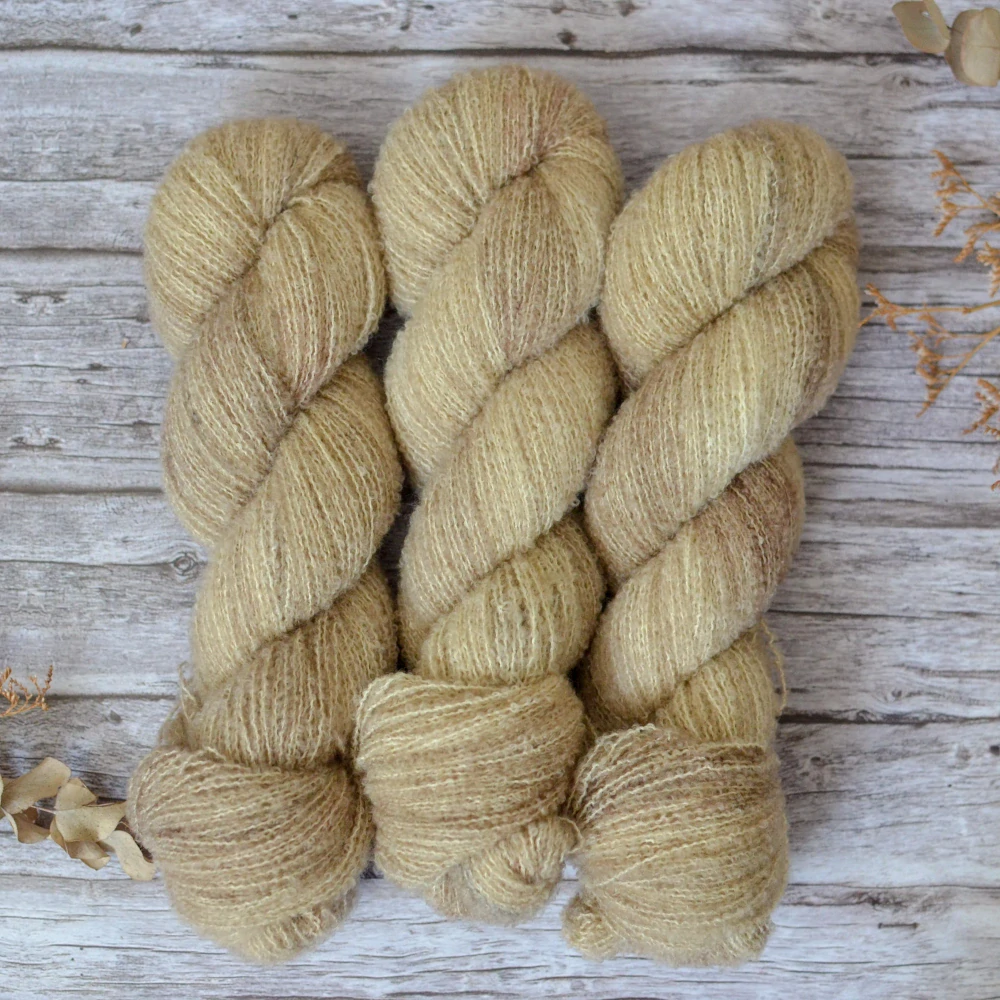 Merino fine bouclé - Parchement