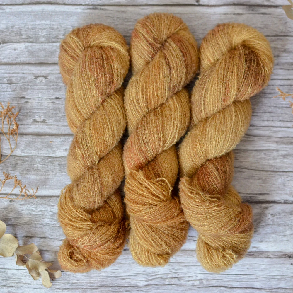Merino fine bouclé - Cork