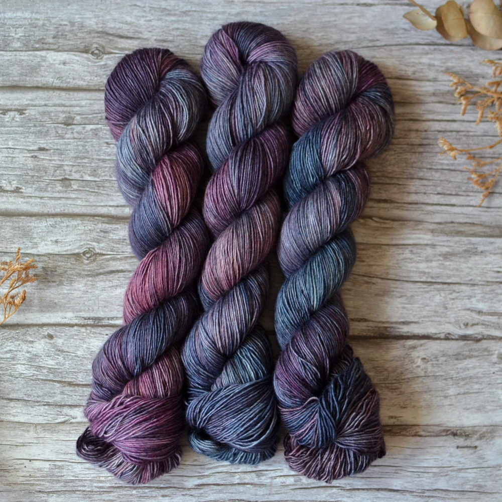 Merino Singles - Heather Storm