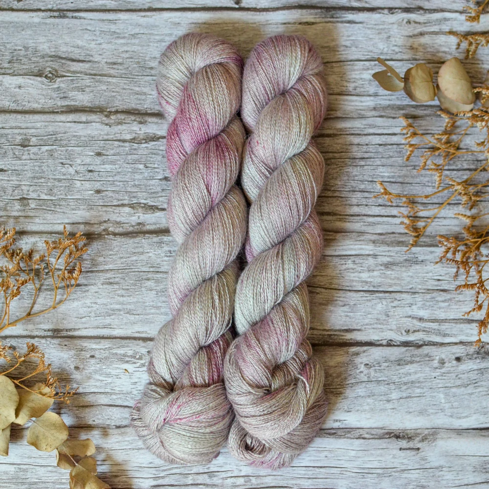 Misty Alpaca Lace - Silver Teacup