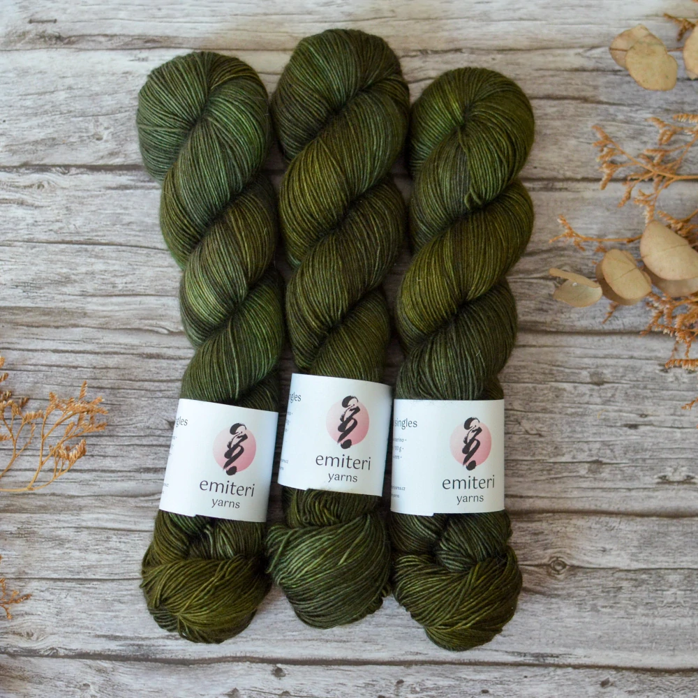 Merino singles - Ranger Green