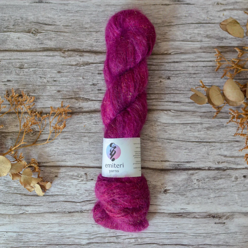 Mermaid Suri Silk - Cassis