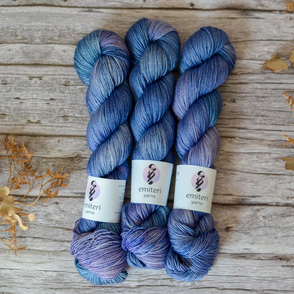Merino silk 4ply - Cornflower