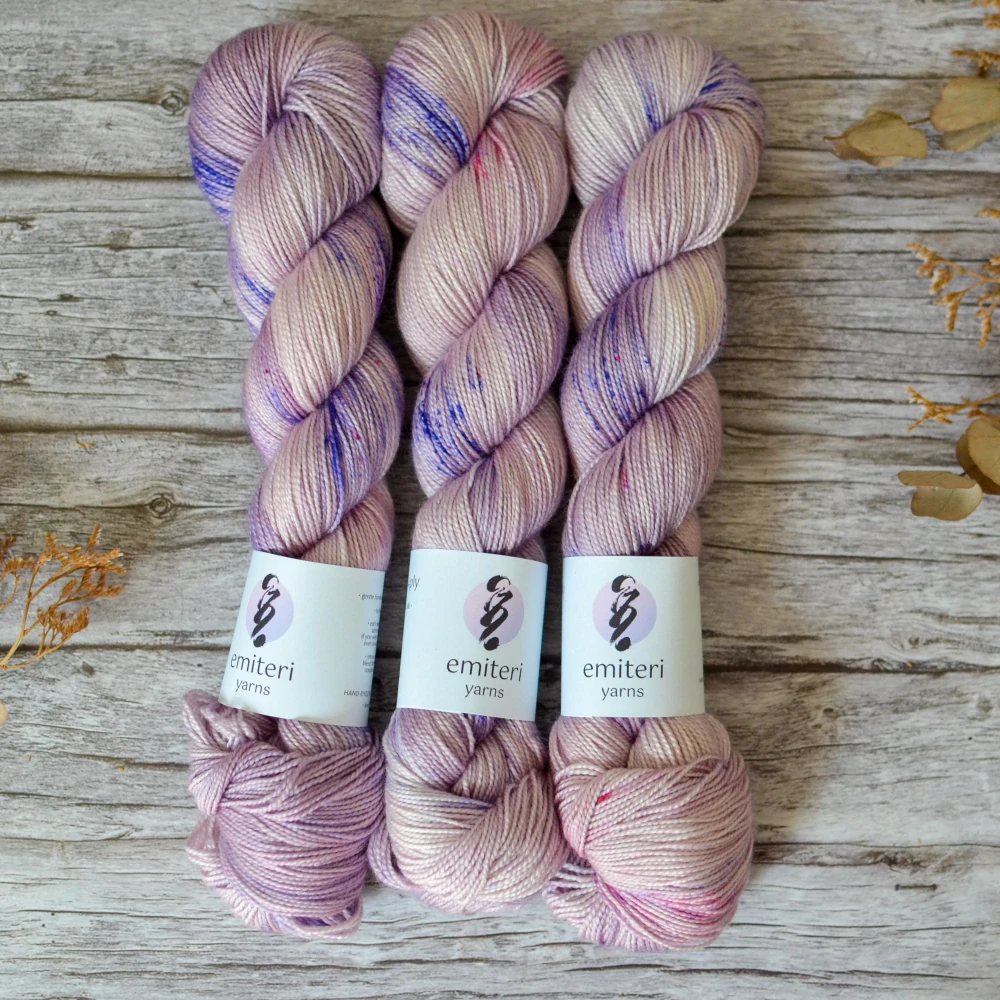 Merino silk 4ply - Pearl Rose