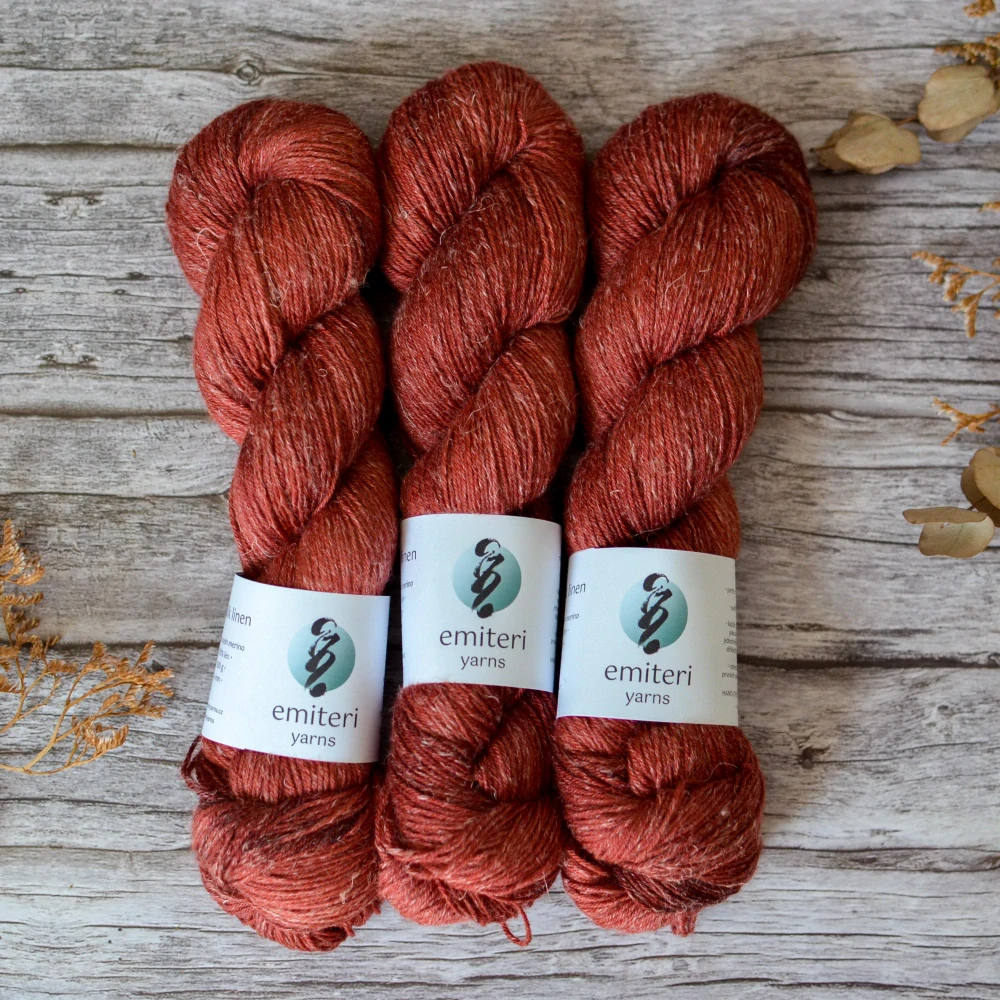 Merino Silk Linen - Momiji