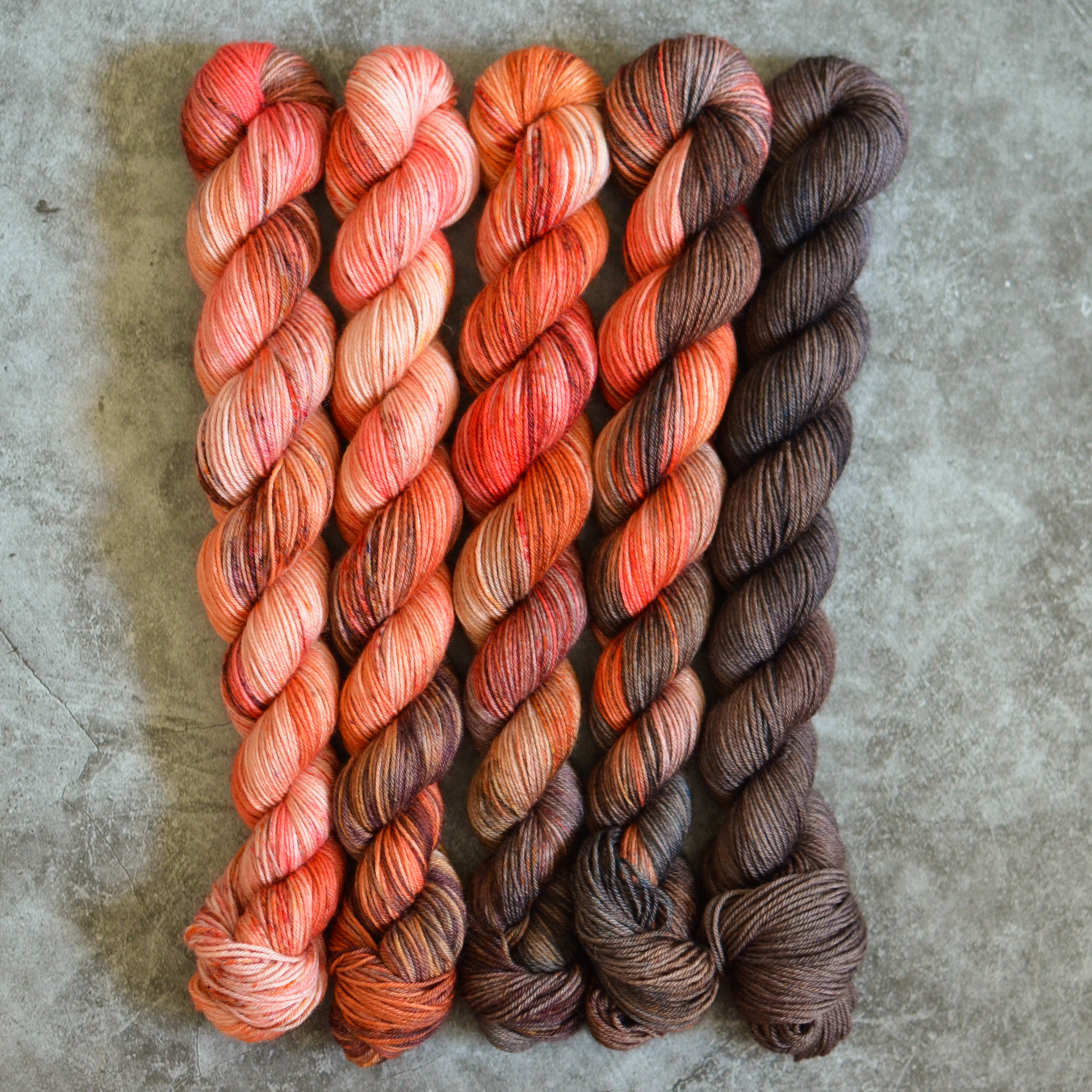 Fade set - Ziggy - merino fingering 50 g