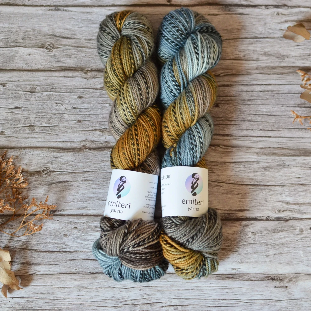 Zebra Sock DK - Cobblestones
