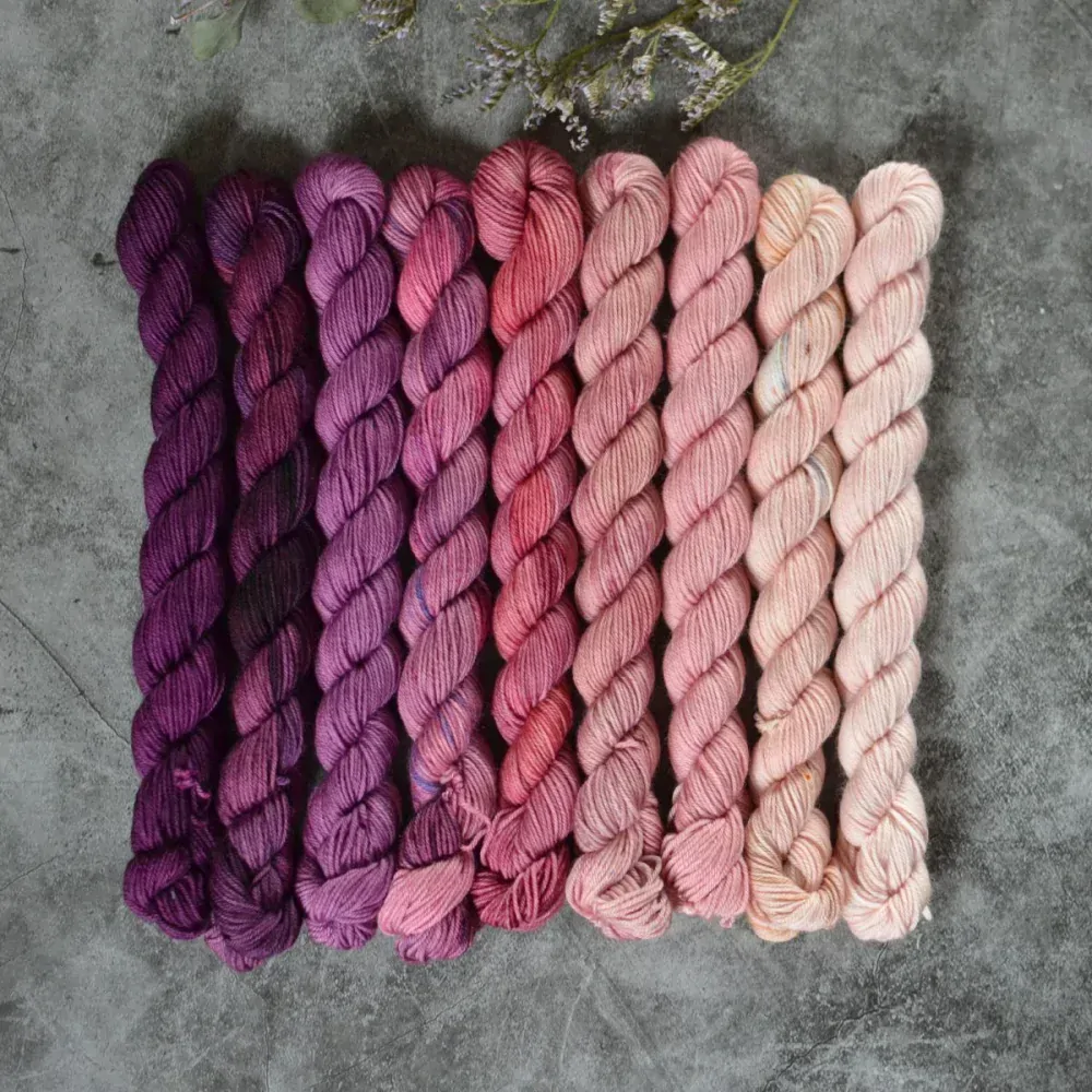 Fade set - Pink Devotion - Platinum sock minis