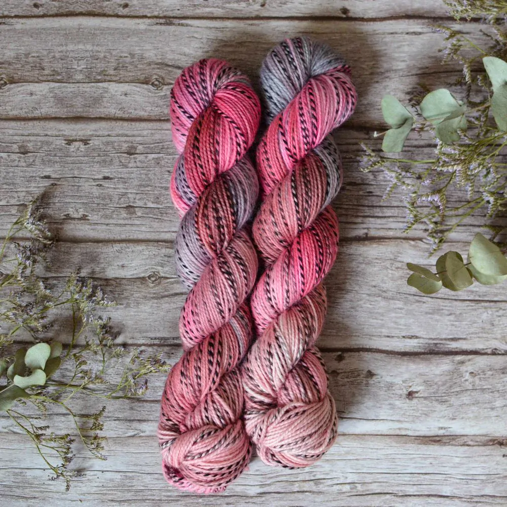 Zebra Sock DK - Pink Punk