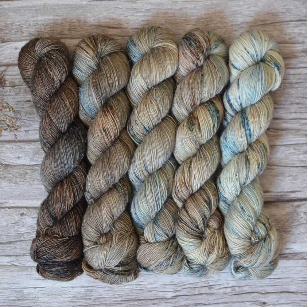 Fade set - RIVER SONG - merino linen