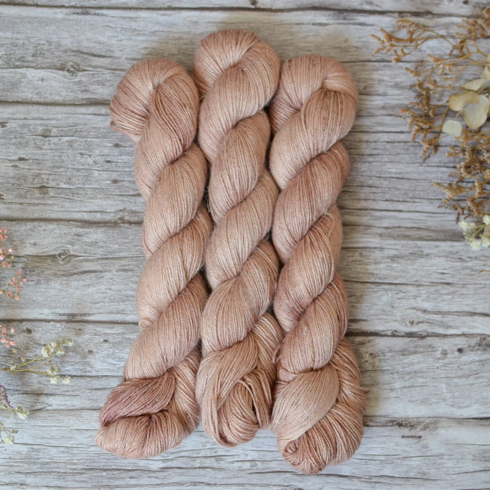 Alpaca Linen Silk - Pale Mauve