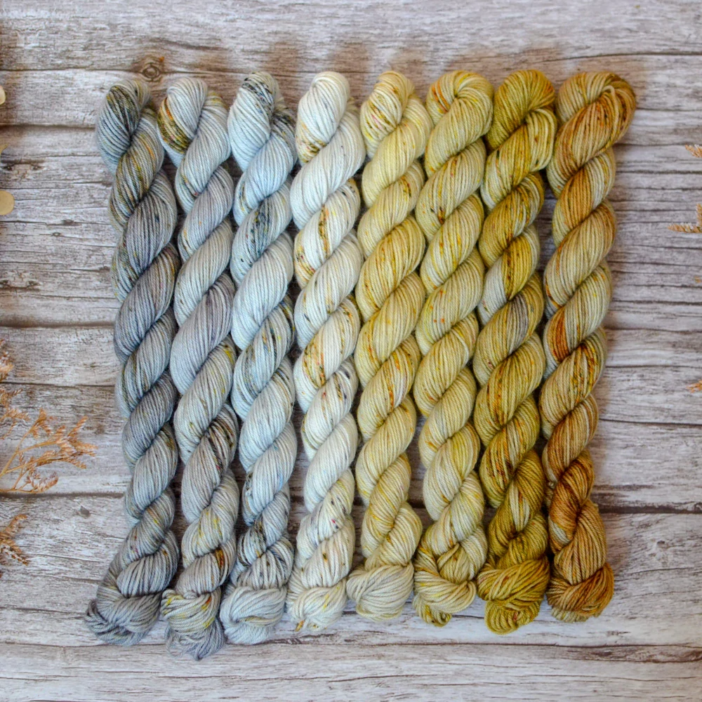 Fade set - Bronze and Silver - Platinum sock minis