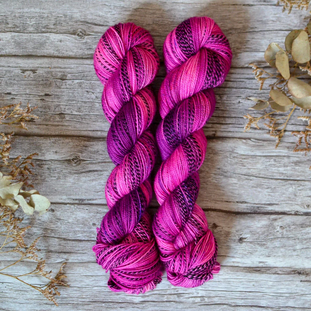 Zebra Sock - Valentine Crush