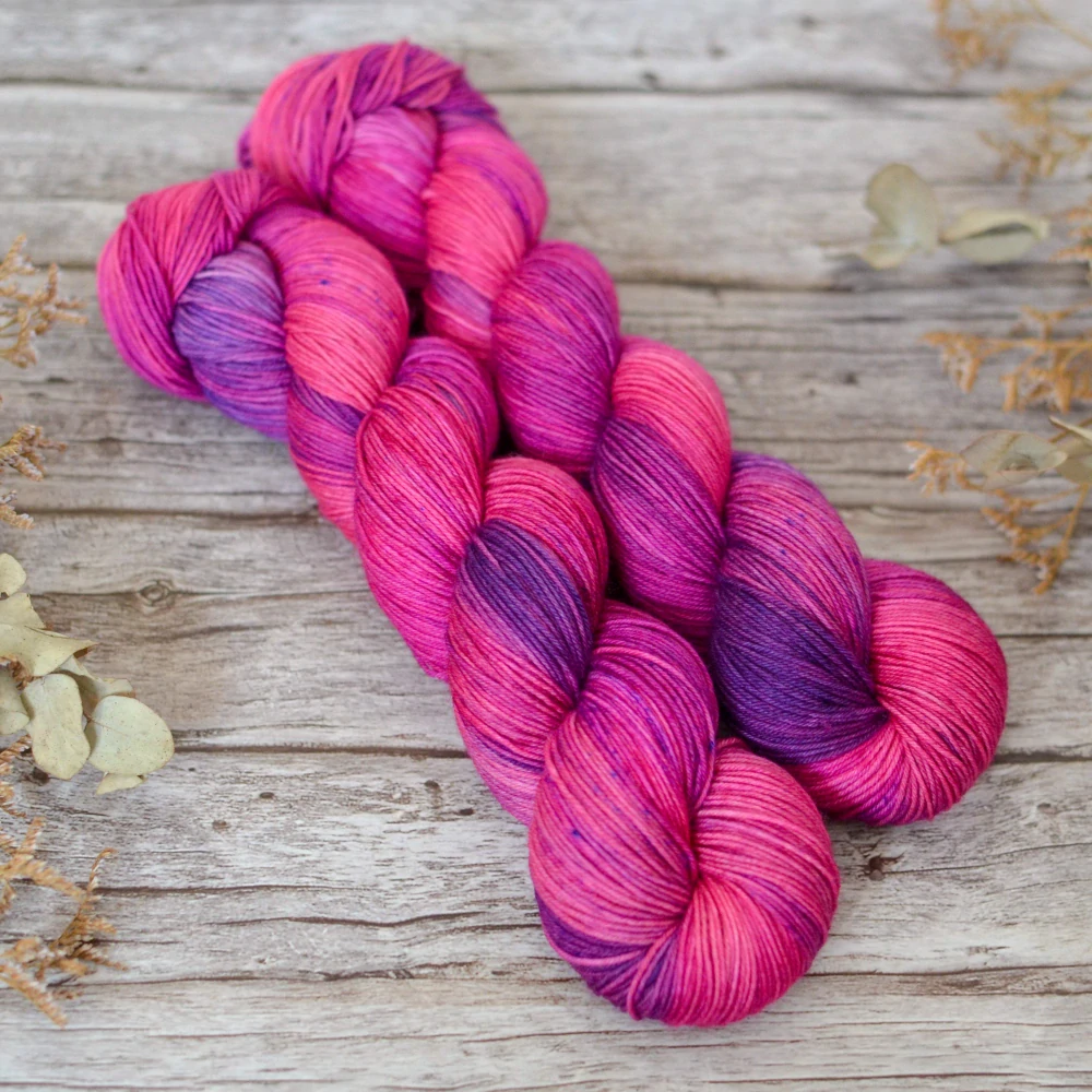 Platinum Sock - Neon Berries