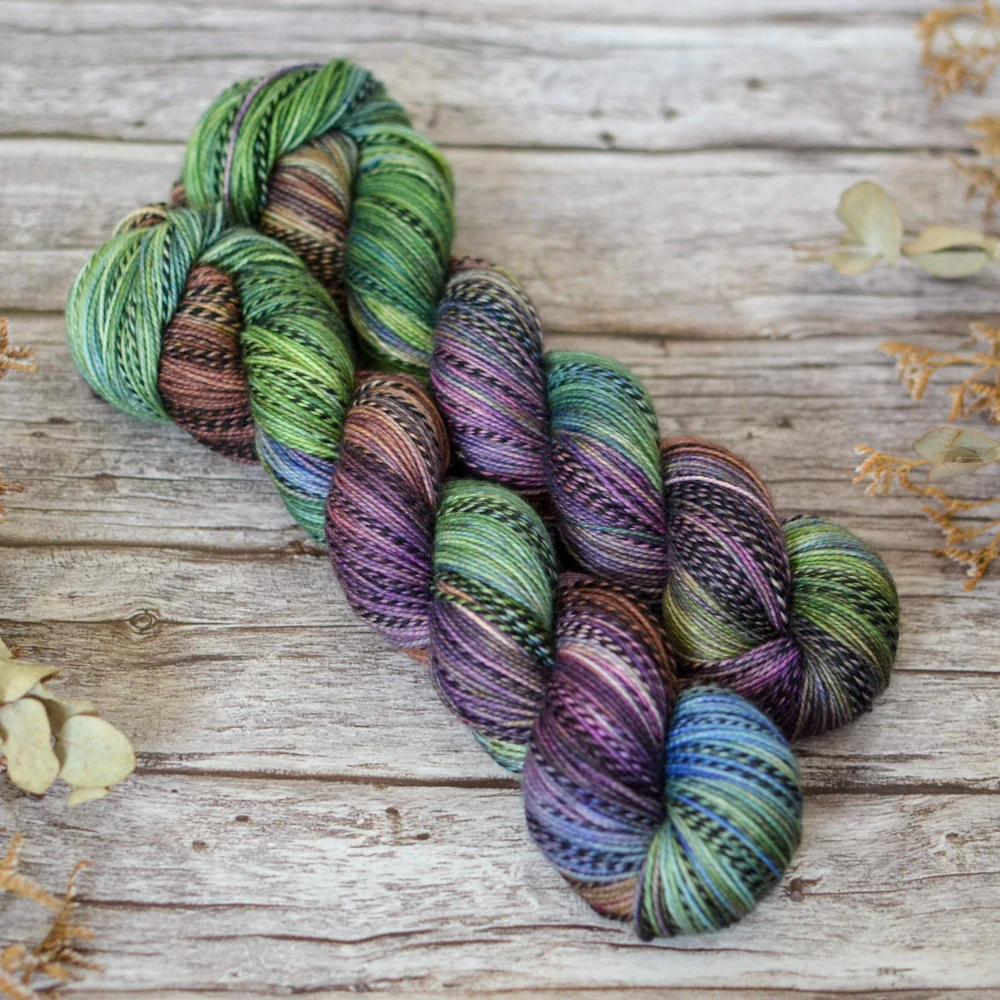 Zebra Sock - Ancient Garden