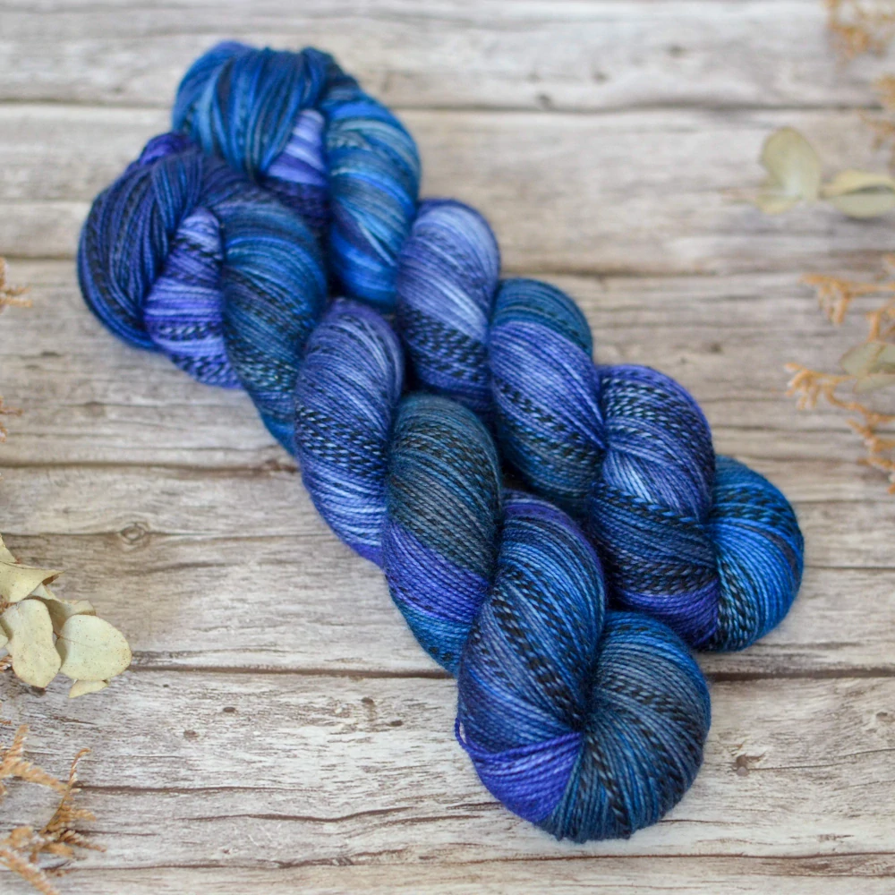 Zebra Sock - Royal Night