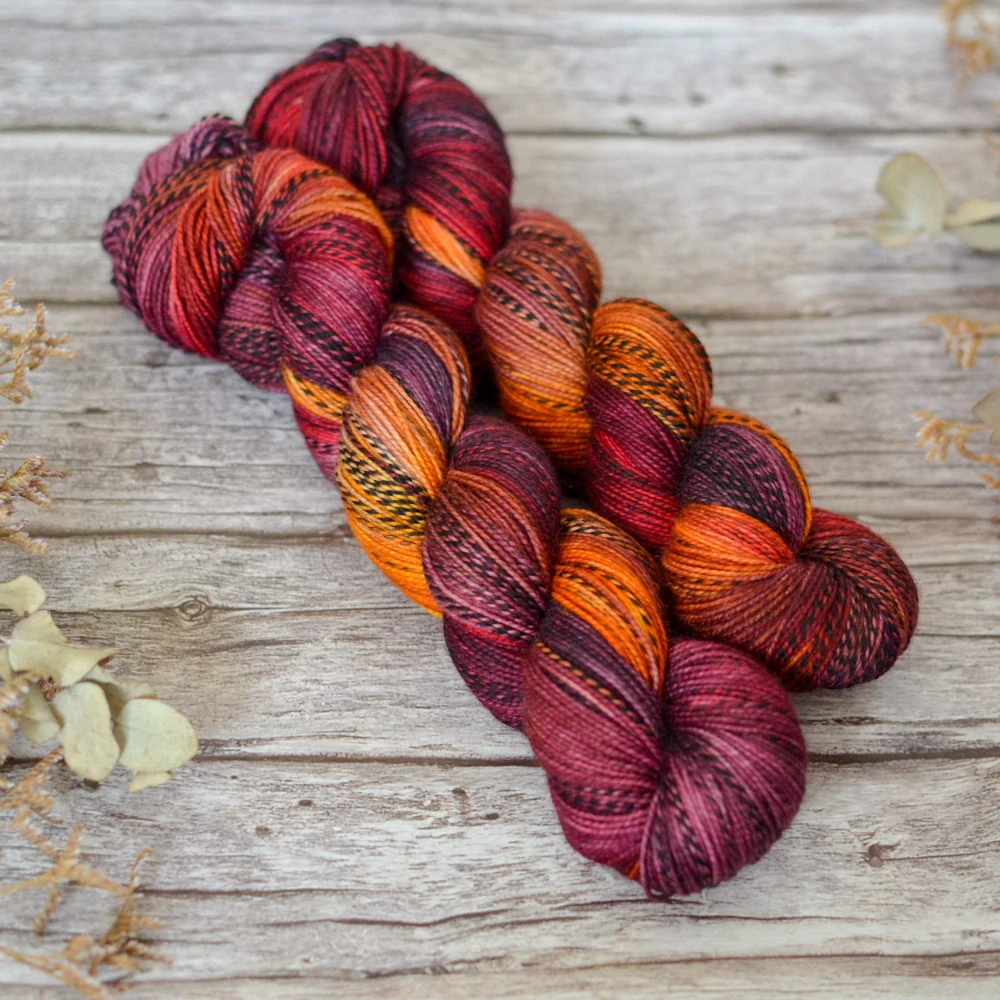 Zebra Sock - Magma