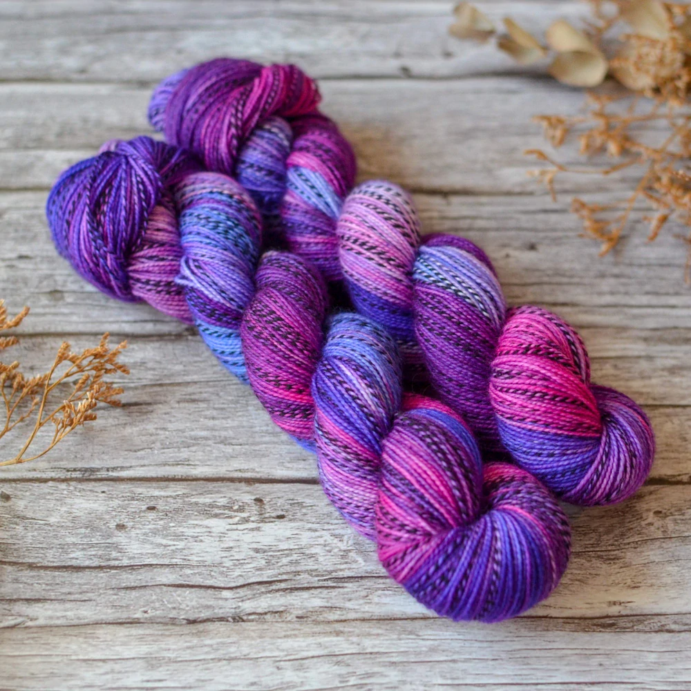 Zebra Sock - Electric Orchid