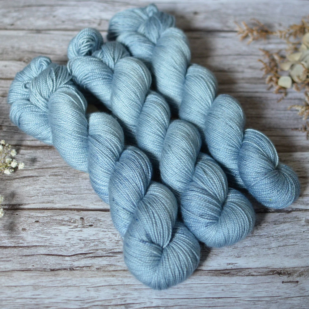 Merino silk 4ply - Steelish