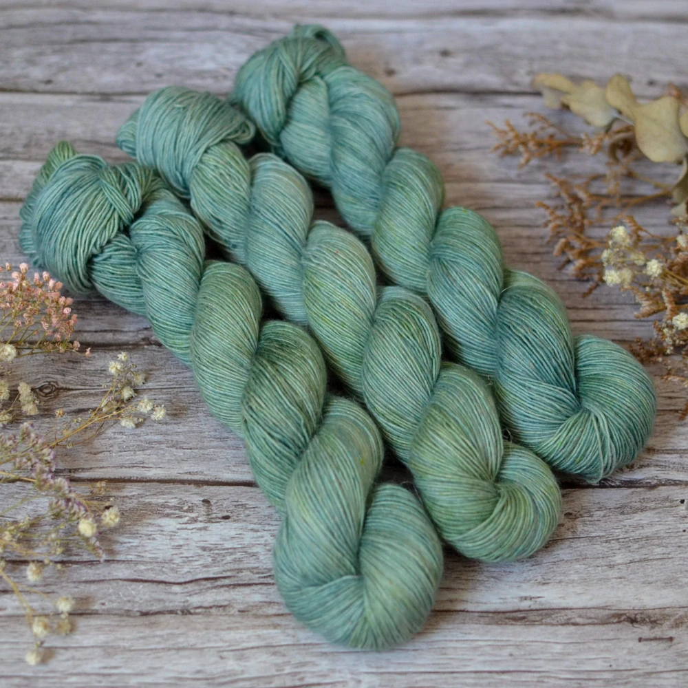 Merino Linen singles - Eucalyptus