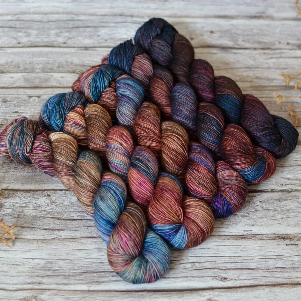 Fade set - AUTUMN REVERIE - merino singles