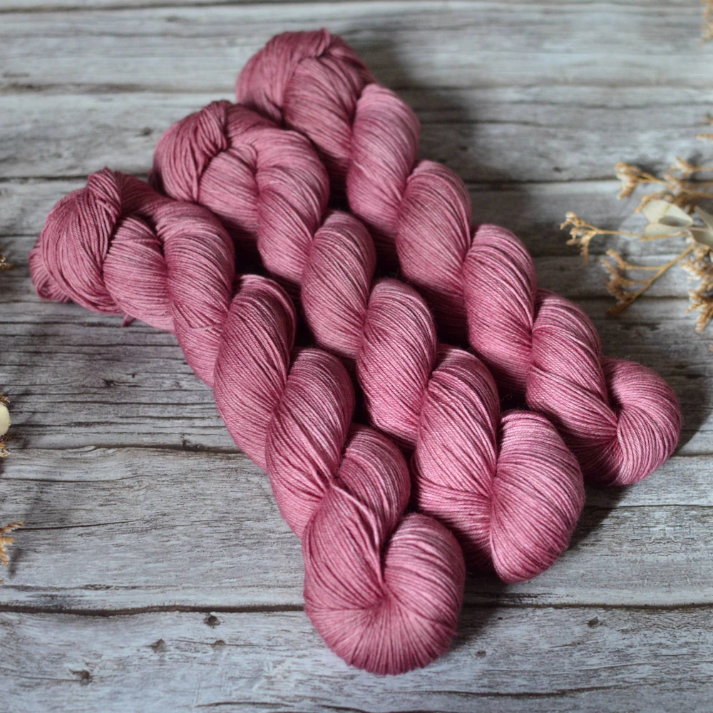 Merino fingering - Antique Rose