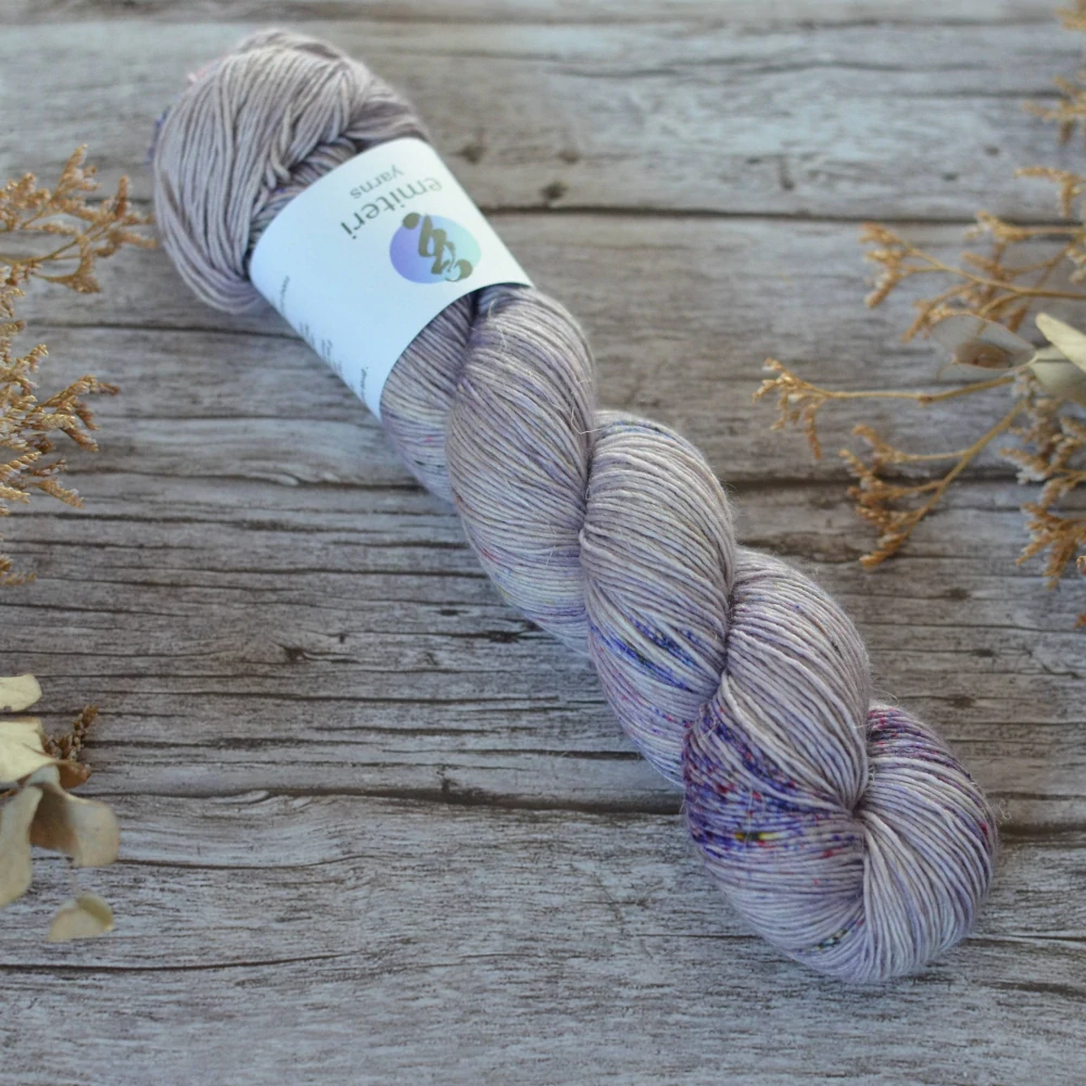 Merino Linen singles - Frosted Lavender