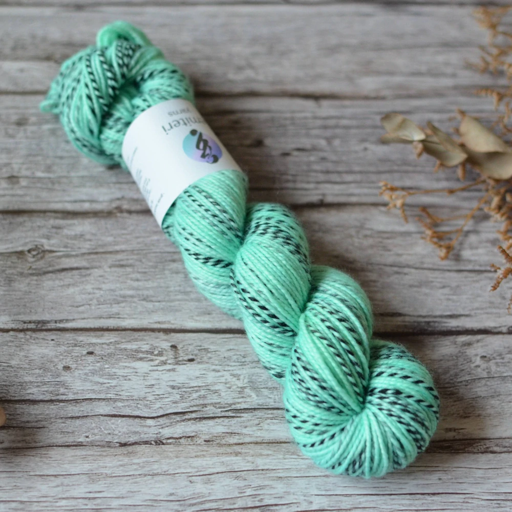 Zebra Sock DK - Aqua Dream