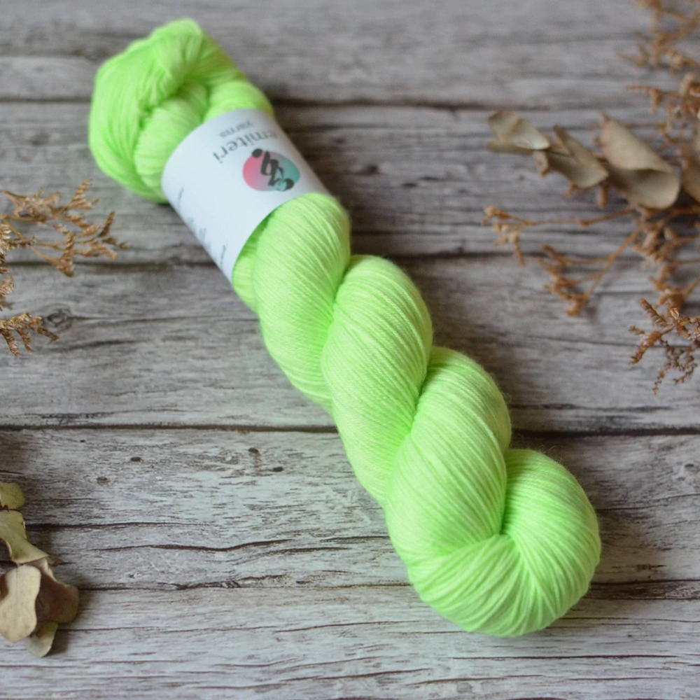 Platinum Sock - Neon Meadow