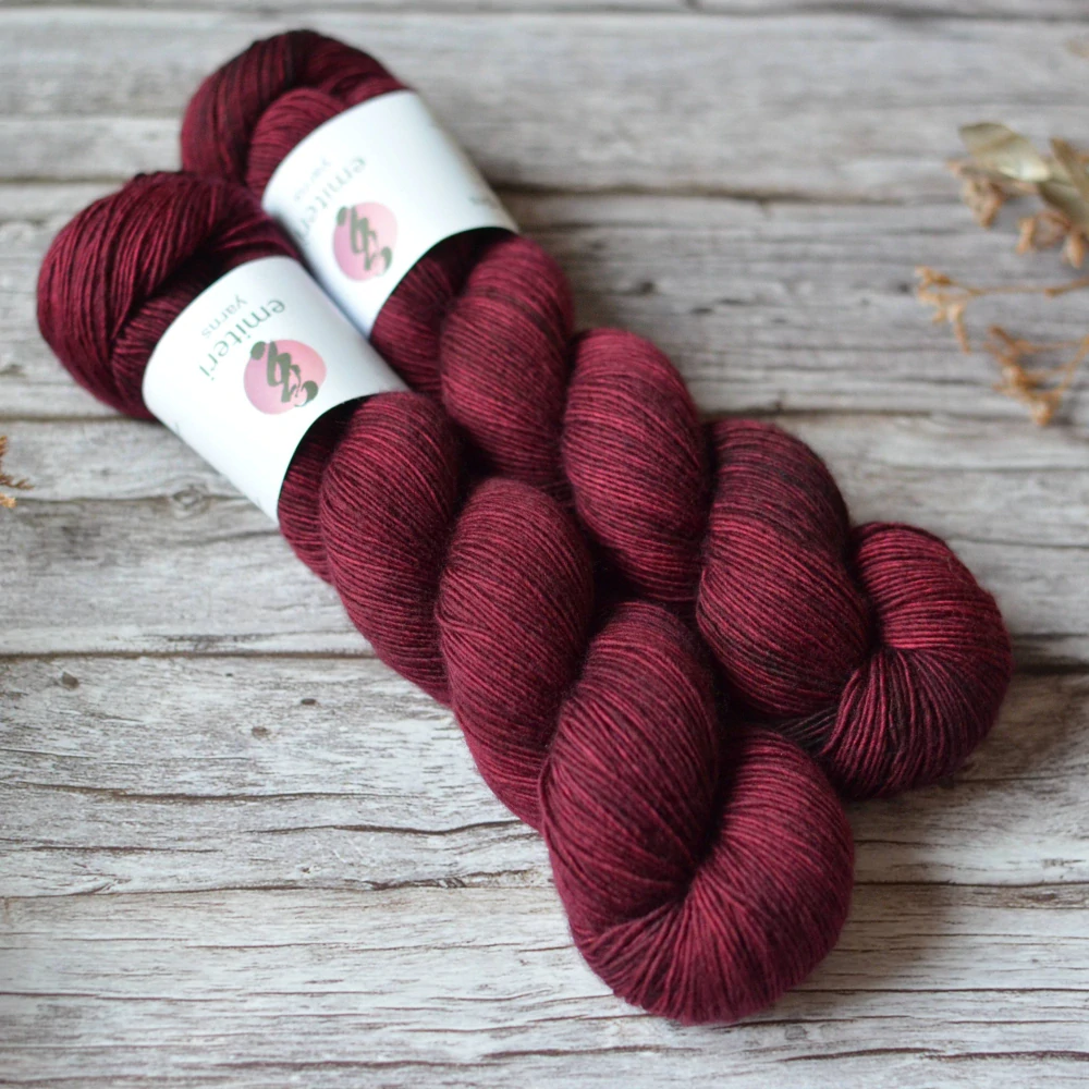 Merino singles - Dark Peony